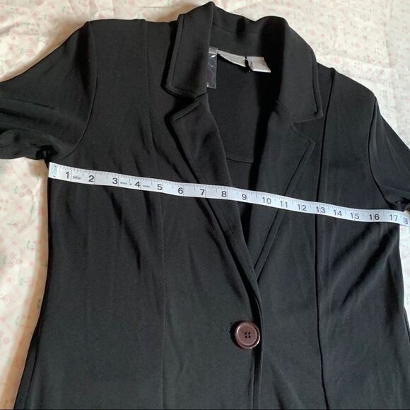 Spiegel Black Trench Blazer XSMALL - Picture 9 of 14